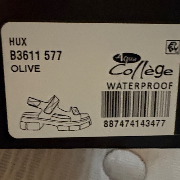 Aqua College Olive Waterproof Sandals - Picture 1 of 8